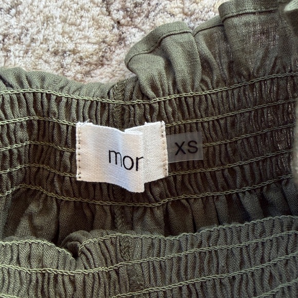 Montce Olive Boho Shorts - Picture 4 of 5